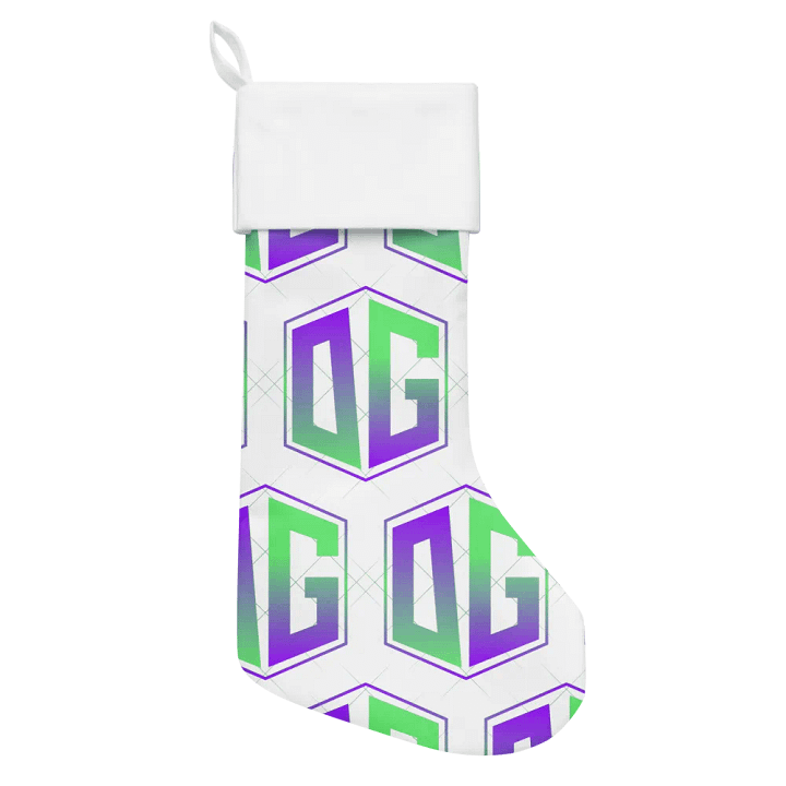 DG Holiday Stocking - White product image (1)