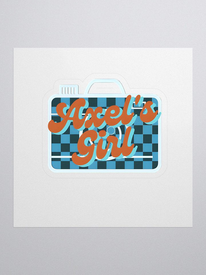 Axel's Girl Sticker product image (1)