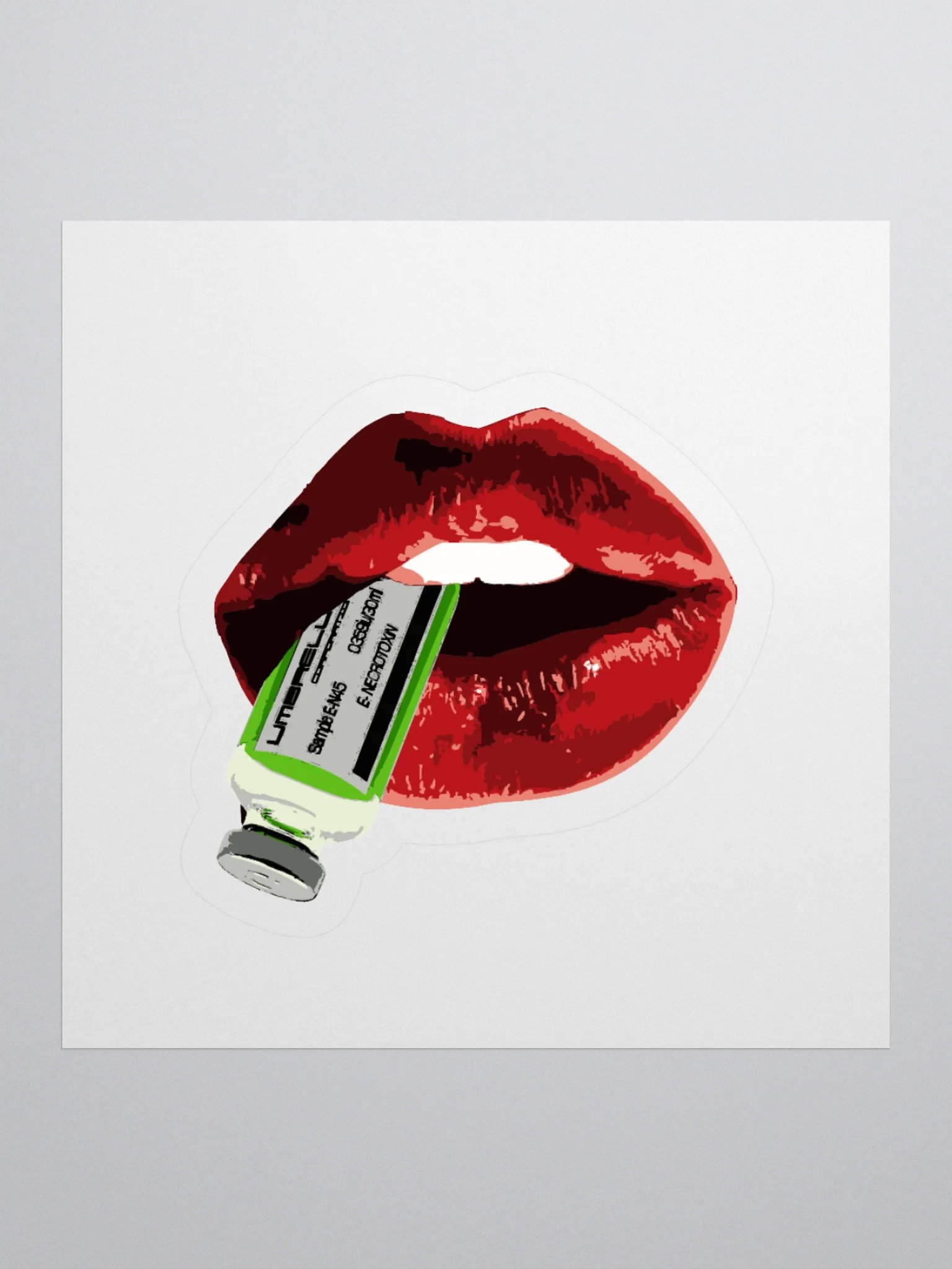 RE A Kiss to Kill Stickers product image (1)