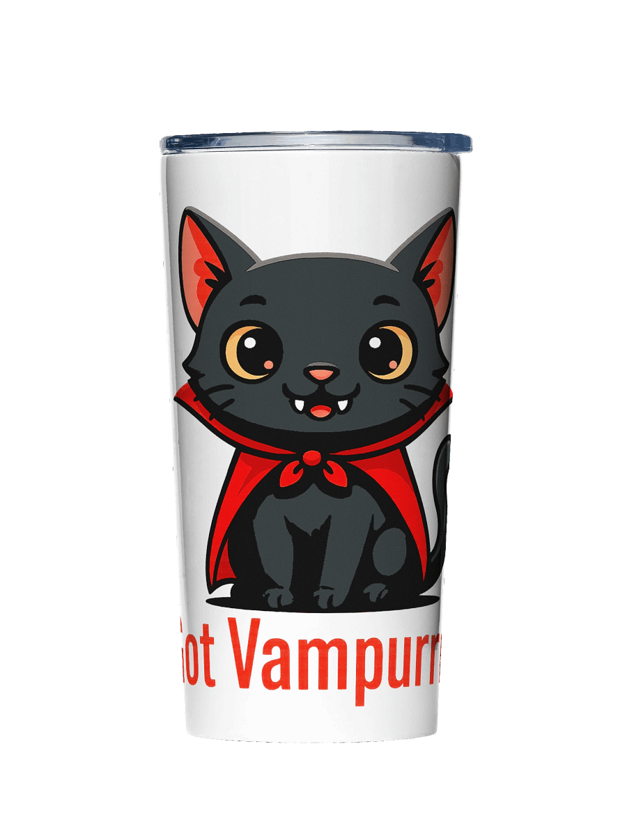 Got Vampurrr? Cat 20oz Stainless Steel Tumbler product image (1)