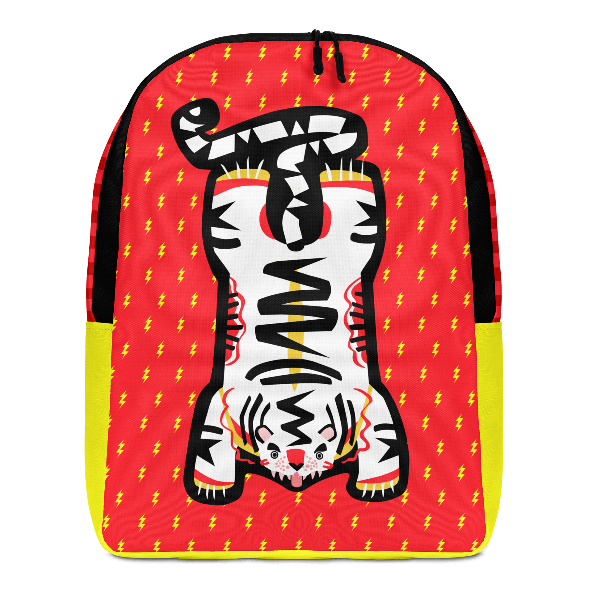 Orange and Yellow Tiger Backpack - Electric Tiger Club product image (4)