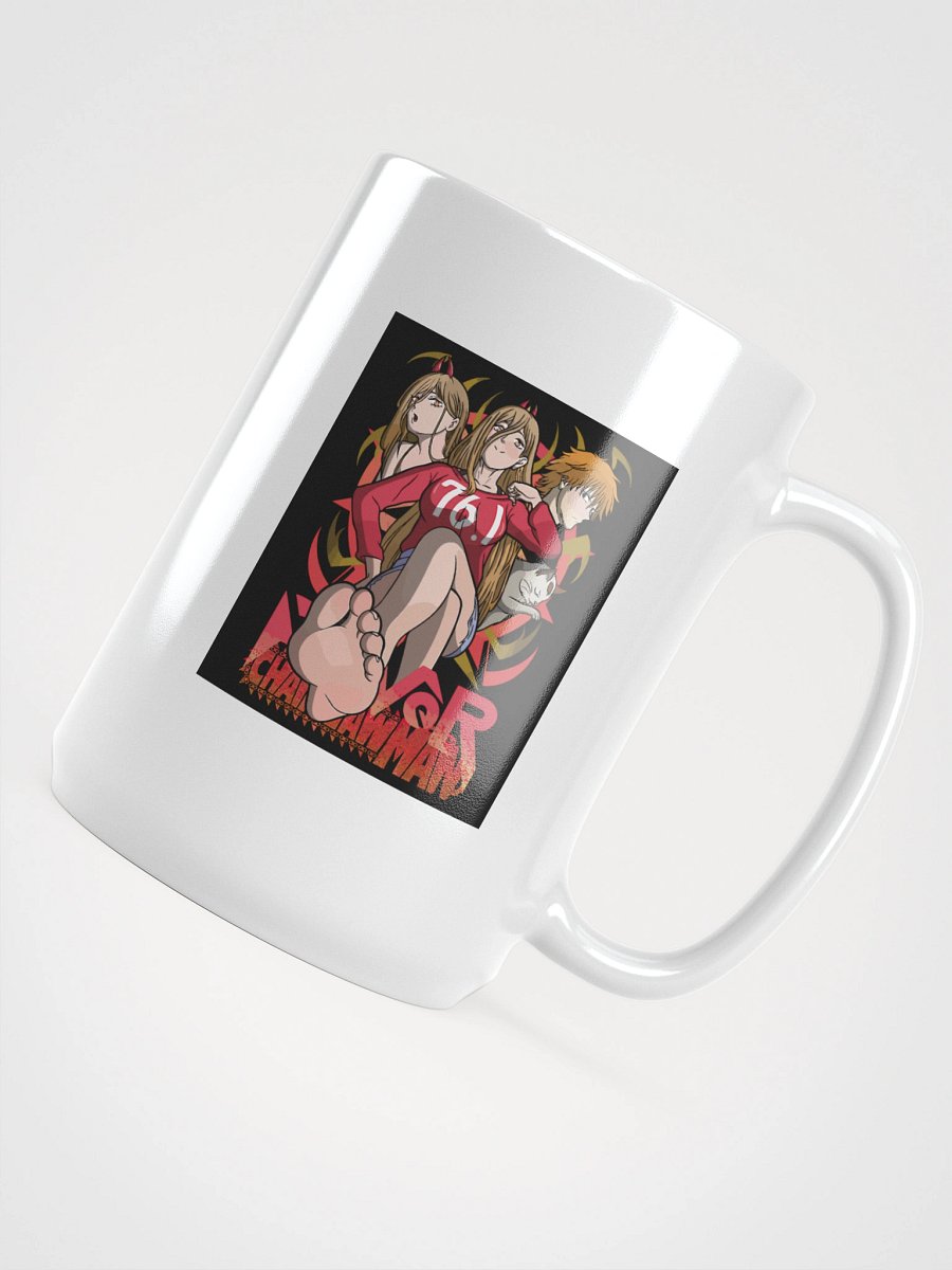 Chainsaw Man Squad White Glossy Mug product image (4)