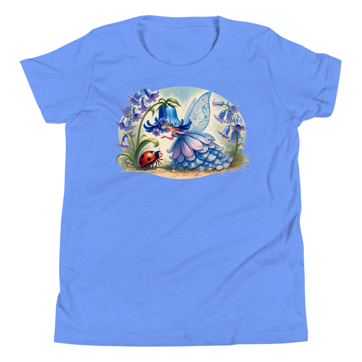 Bluebell Flower Fairy and Ladybug Youth T-Shirt product image (15)