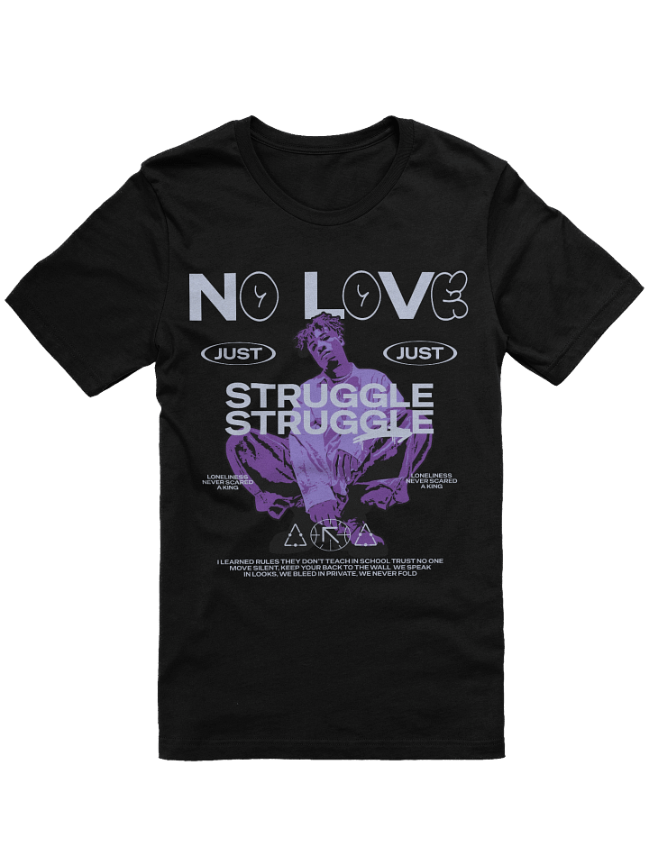 No Love | Unisex Bella+Canvas Supersoft T-Shirt product image (2)