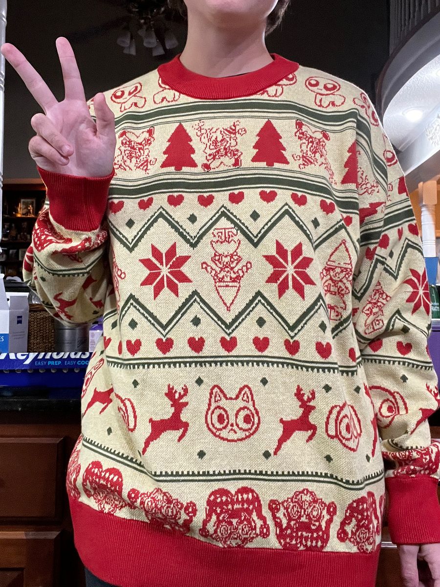 Festive Knitted Holiday Sweater product image (11)