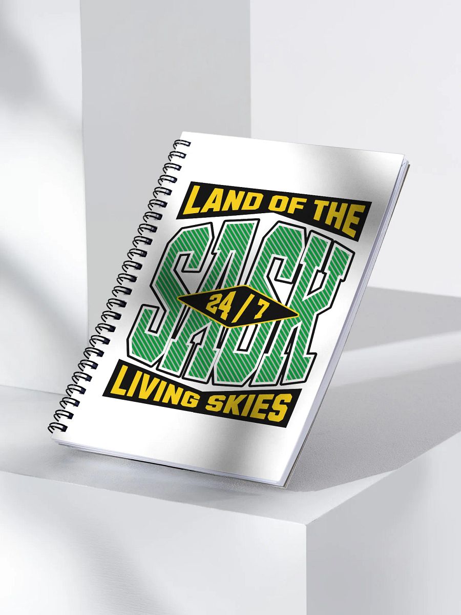 Sask Land Of The Living Skies 24/7 Spiral Notebook product image (3)