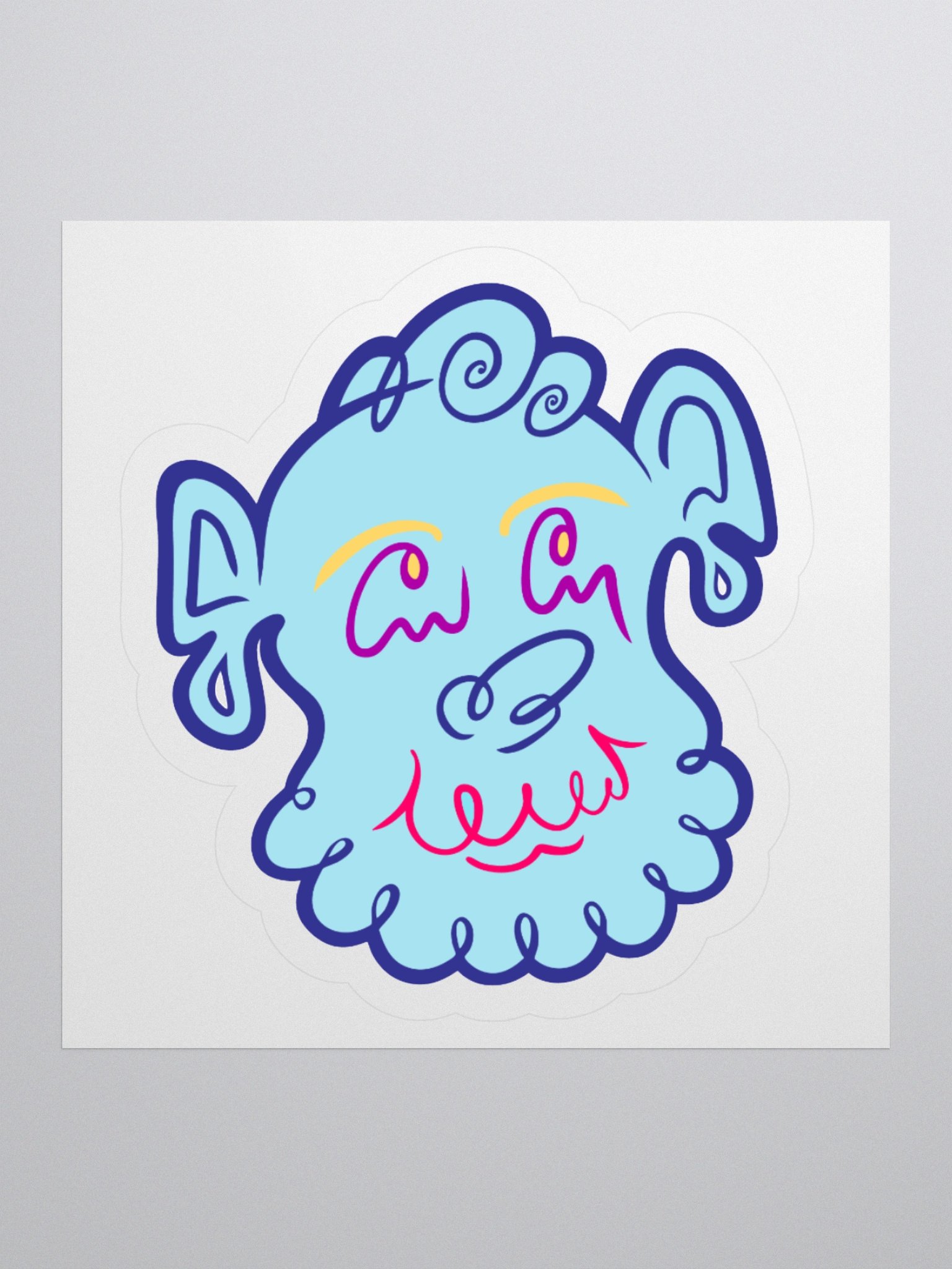 Curly Sticker product image (1)