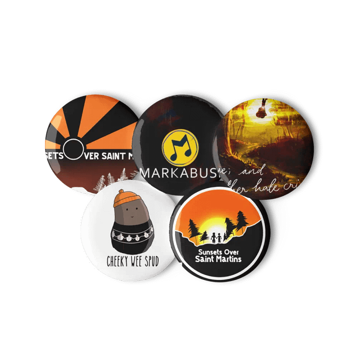 Sunset Silhouette Pin Set product image (3)