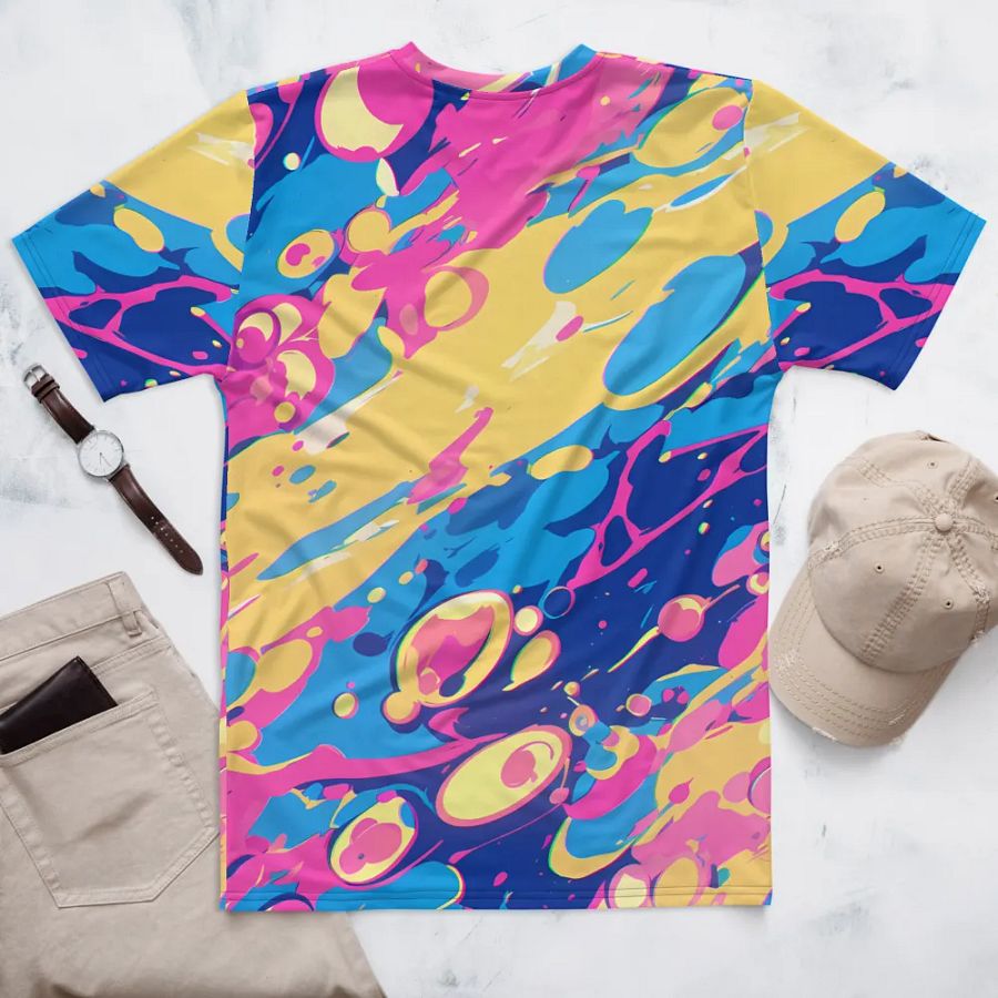 Vibrant Splash Men's T-Shirt product image (6)