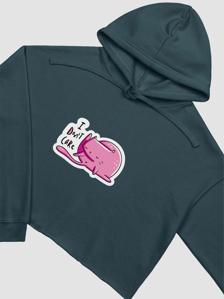 Carefree Cat Crop Hoodie product image (26)