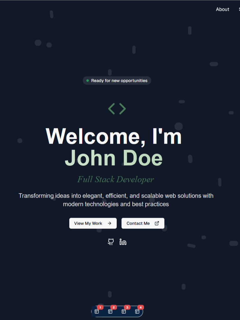 Next.js 15 Portfolio Template product image (2)