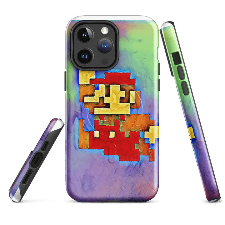 8-Bit Red Plumber iPhone® Case product image (2)