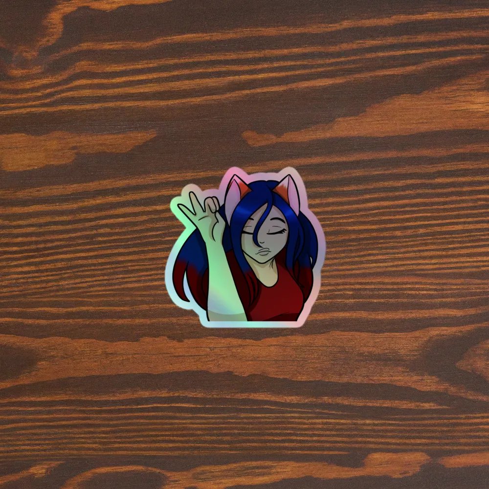 Raika - Get Salty Holographic Sticker product image (3)