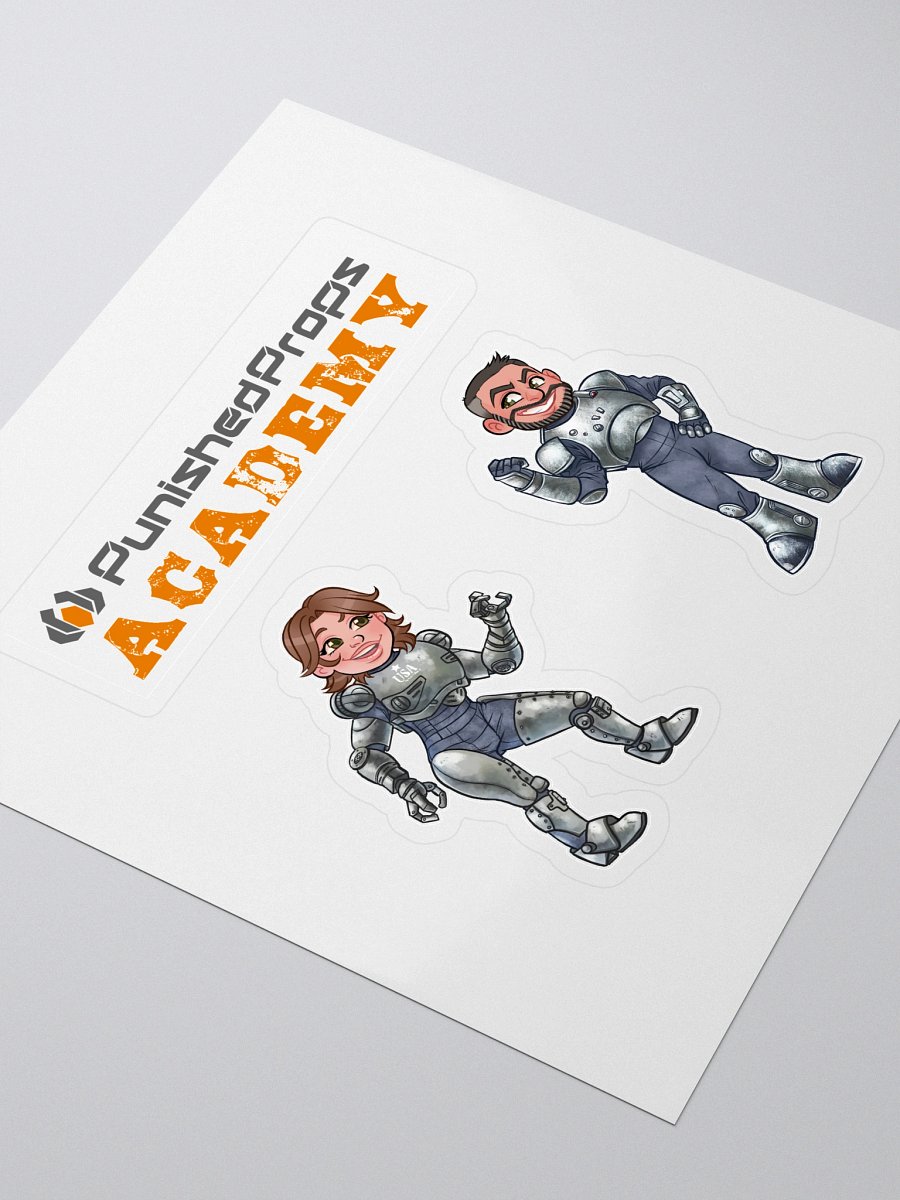 Punished Props Academy Sticker with Fallout Toons product image (3)