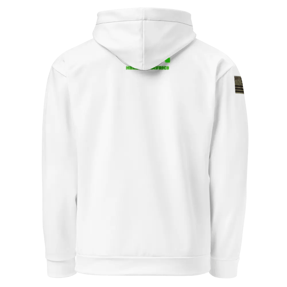 HELLKATMAVRICK #5 ALL WHITE HOODIE WITH POCKET product image (3)