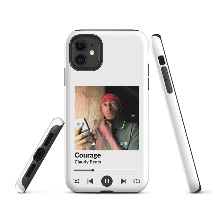 CLAUDY BEATS COURAGE IPHONE® TOUGH CASE product image (1)