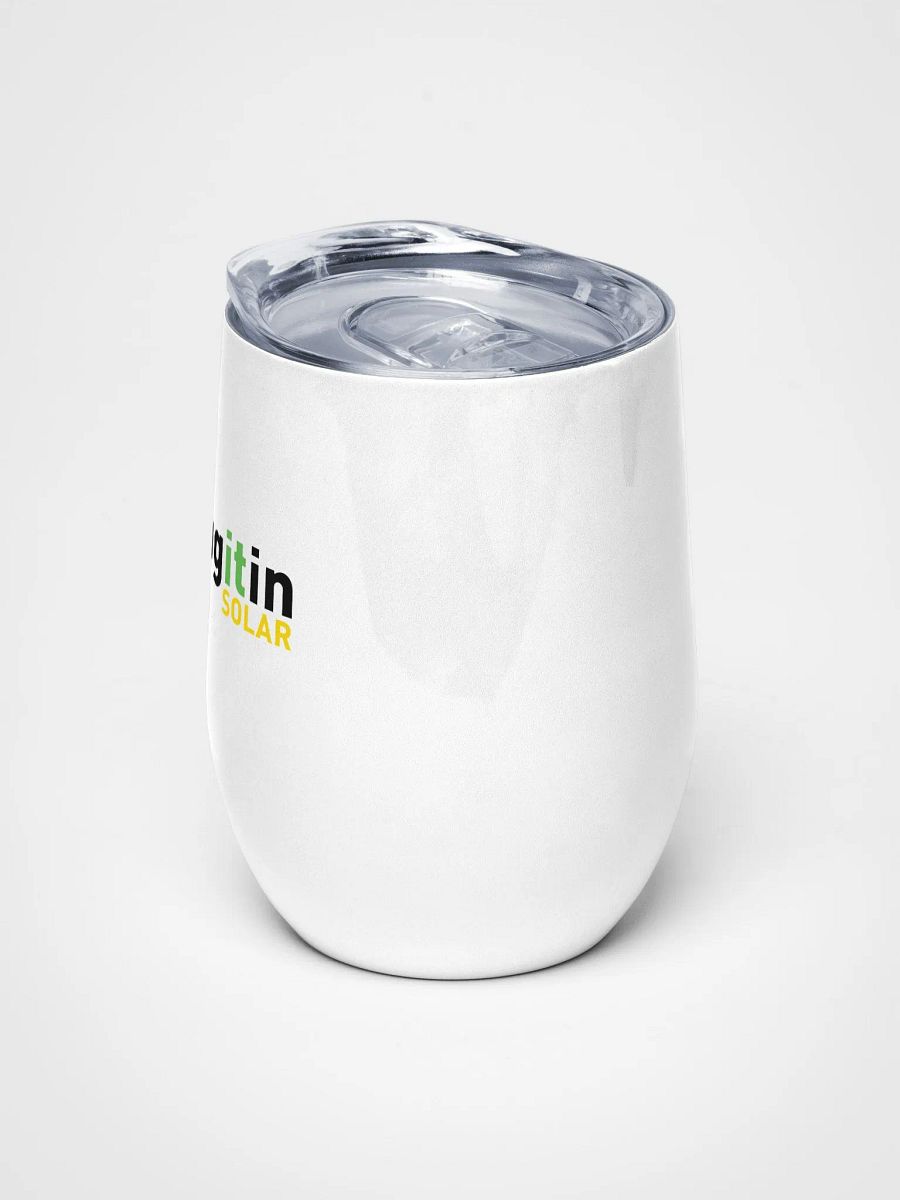 Plug It In Solar High-Quality Wine Tumbler product image (5)