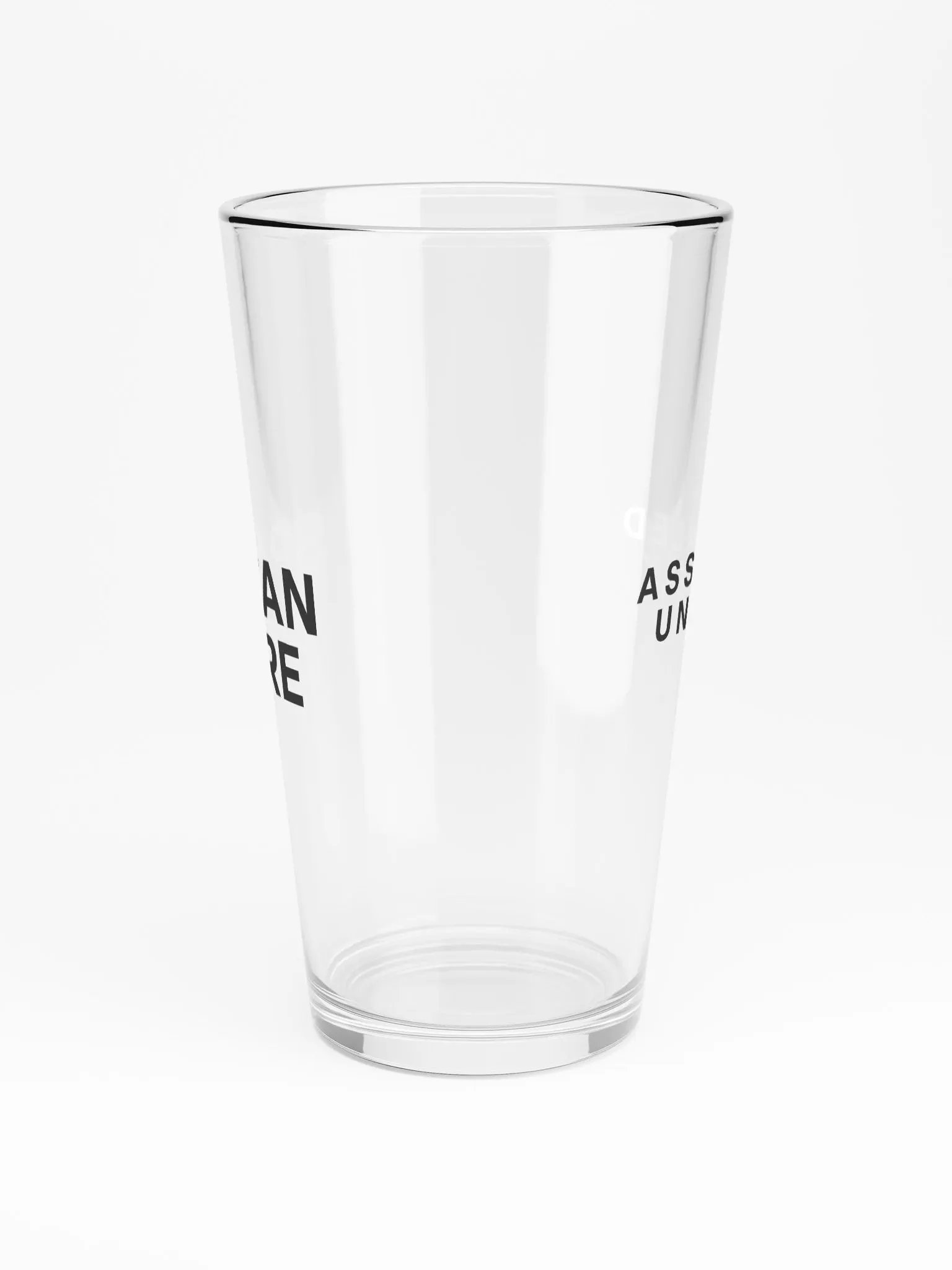 The Emperor's Pint Glass (Black) product image (4)