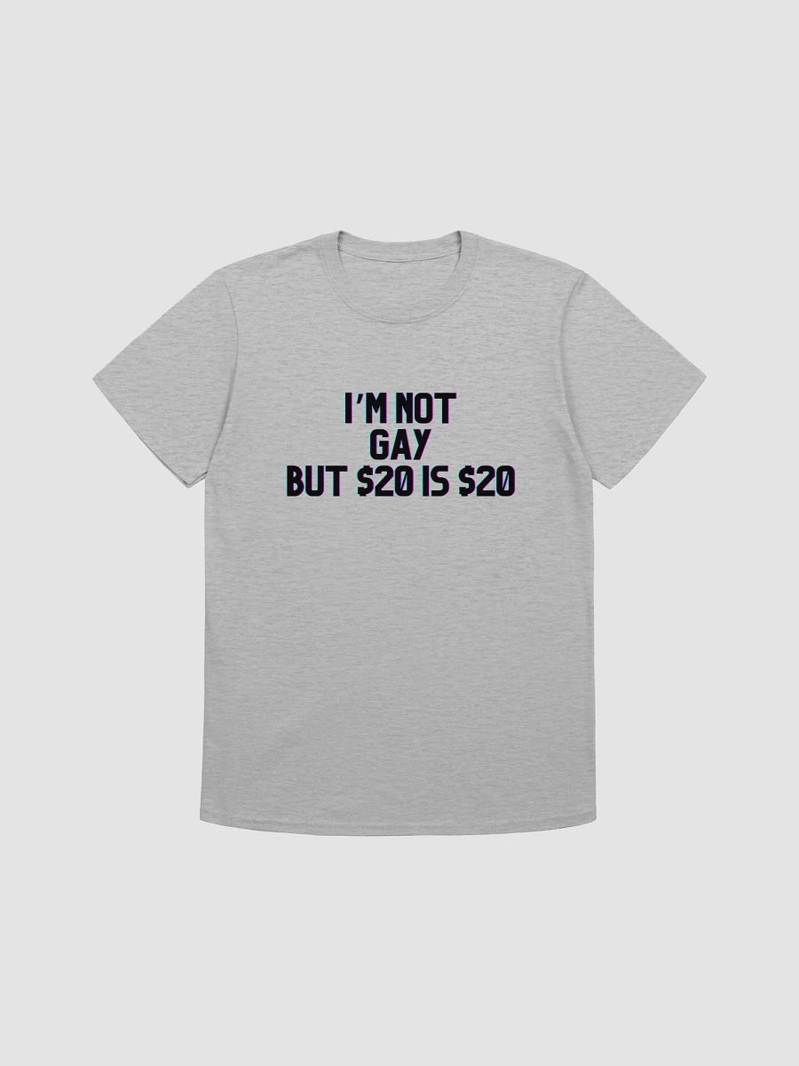 I'm Not Gay But $20 is $20 Unisex T-Shirt V2 product image (1)