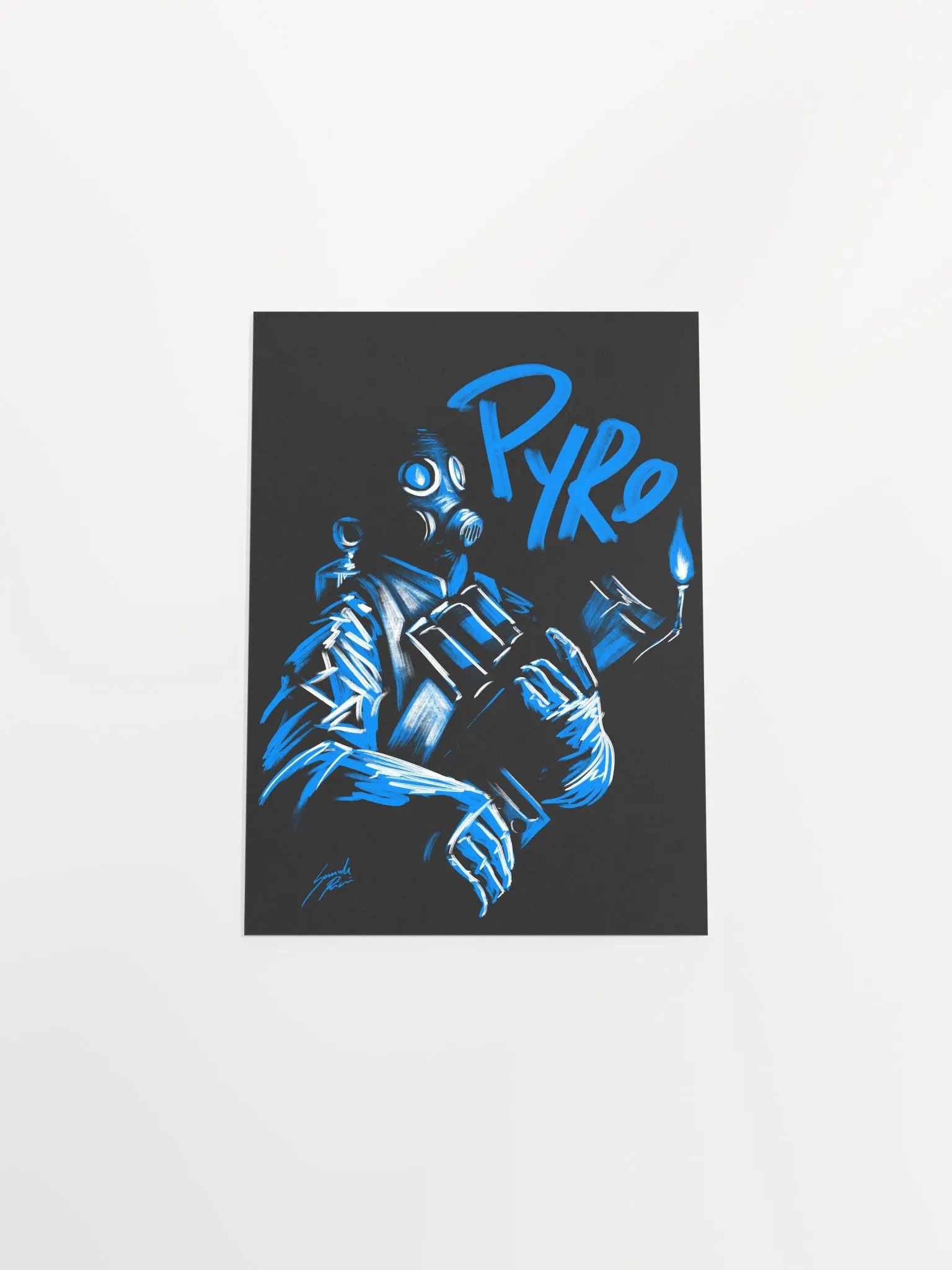 Blu Pyro - Digital Illustration product image (15)