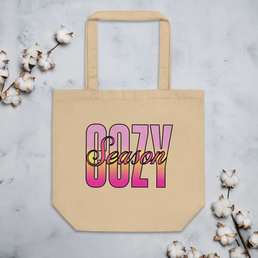 Cozy Season Gradient Tote Bag product image (3)