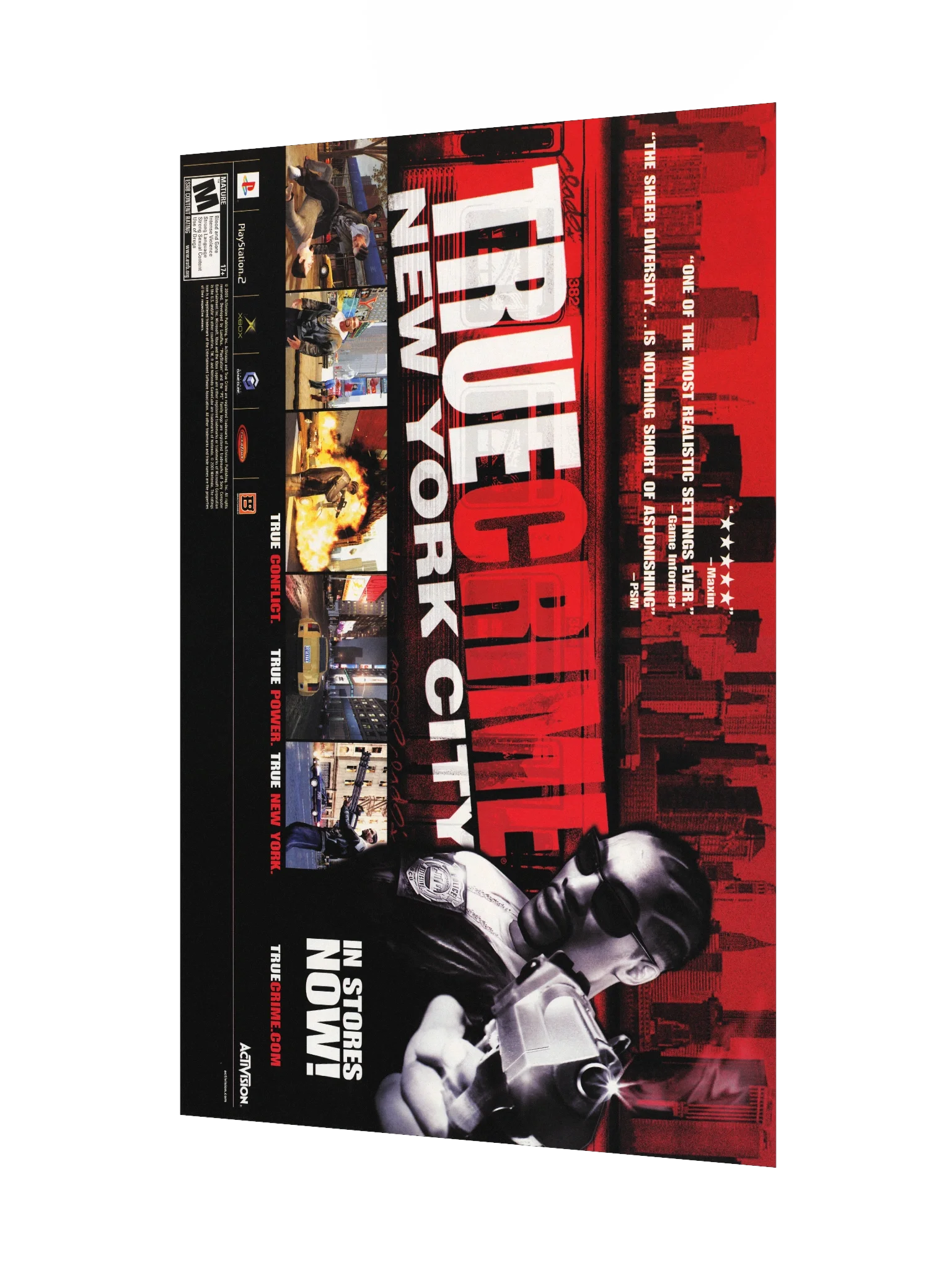 True Crime: New York - Promotional Poster/Flyer product image (3)