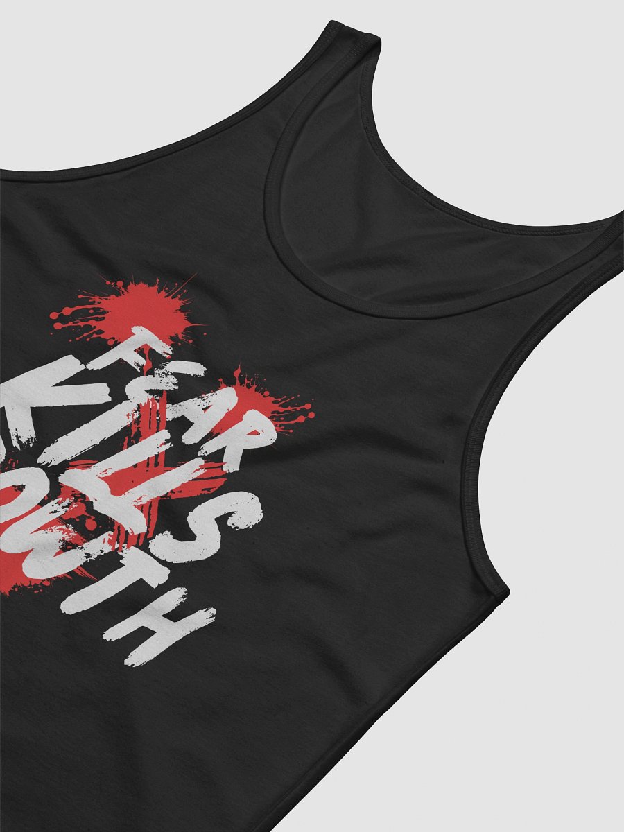Fear Kills Growth Tank Top – Unisex Bella + Canvas Jersey Fit product image (10)