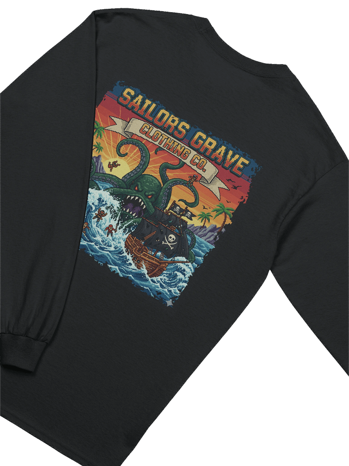 Kraken Attack! Long Sleeve Tee product image (2)