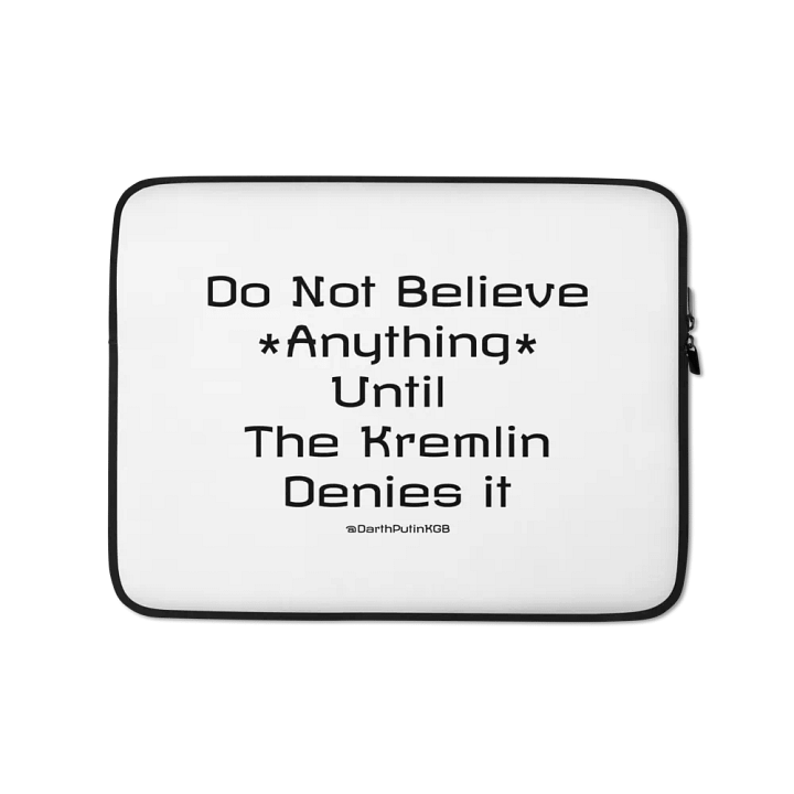 Kremlin denial laptop sleeve product image (1)