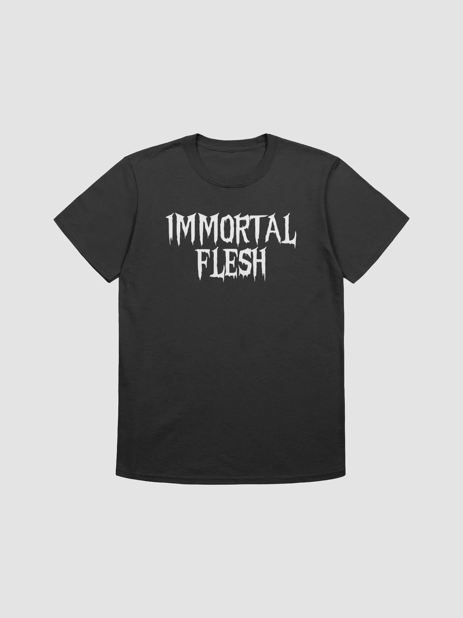 Immortal Flesh Script T-Shirt product image (1)
