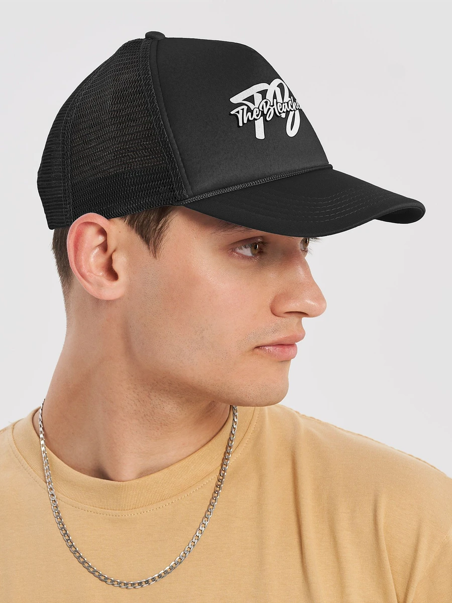 TBK Script Logo Foam Trucker Hat product image (23)