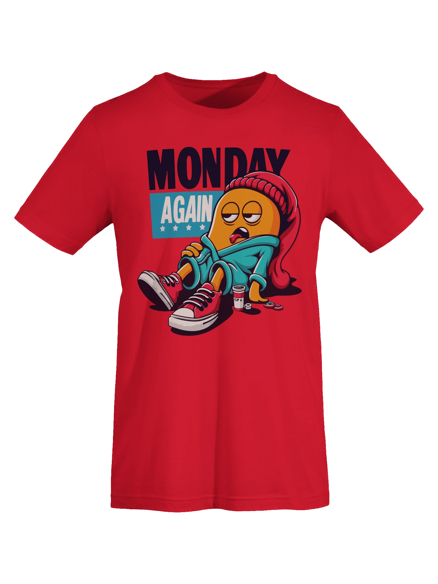 Monday Again – Lazy Mood T-shirt product image (71)