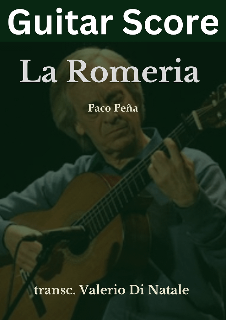 La Romeria by Paco Peña (Alegrías) product image (1)