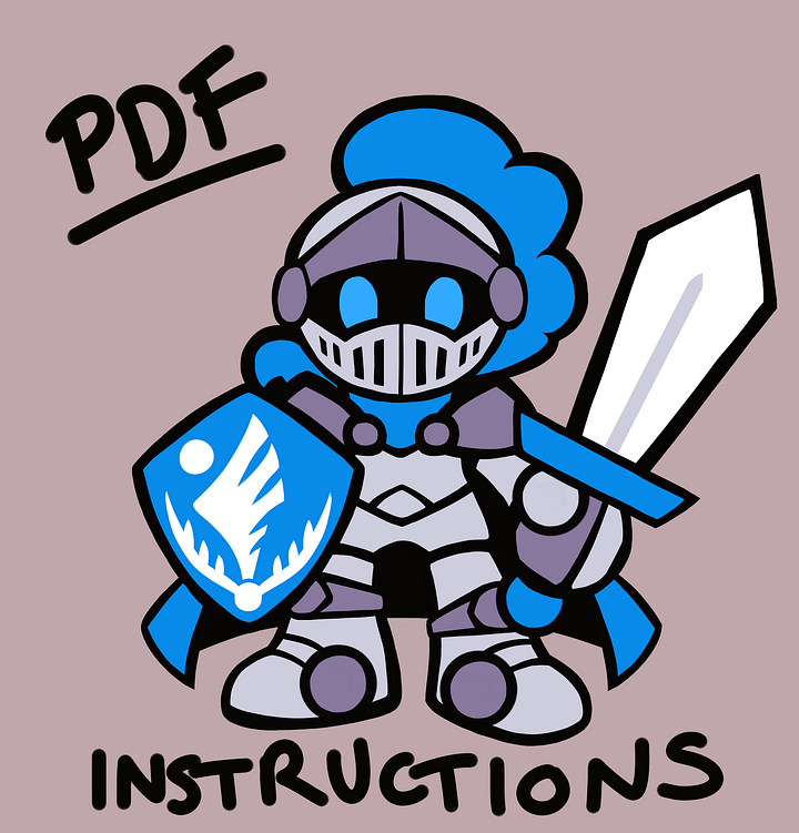 Sticker Hero "First Knight" Assembly Instructions product image (1)