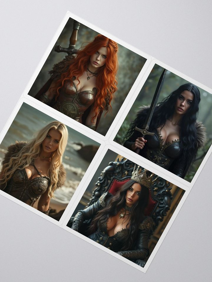 Viking Queens Sticker Packs product image (2)