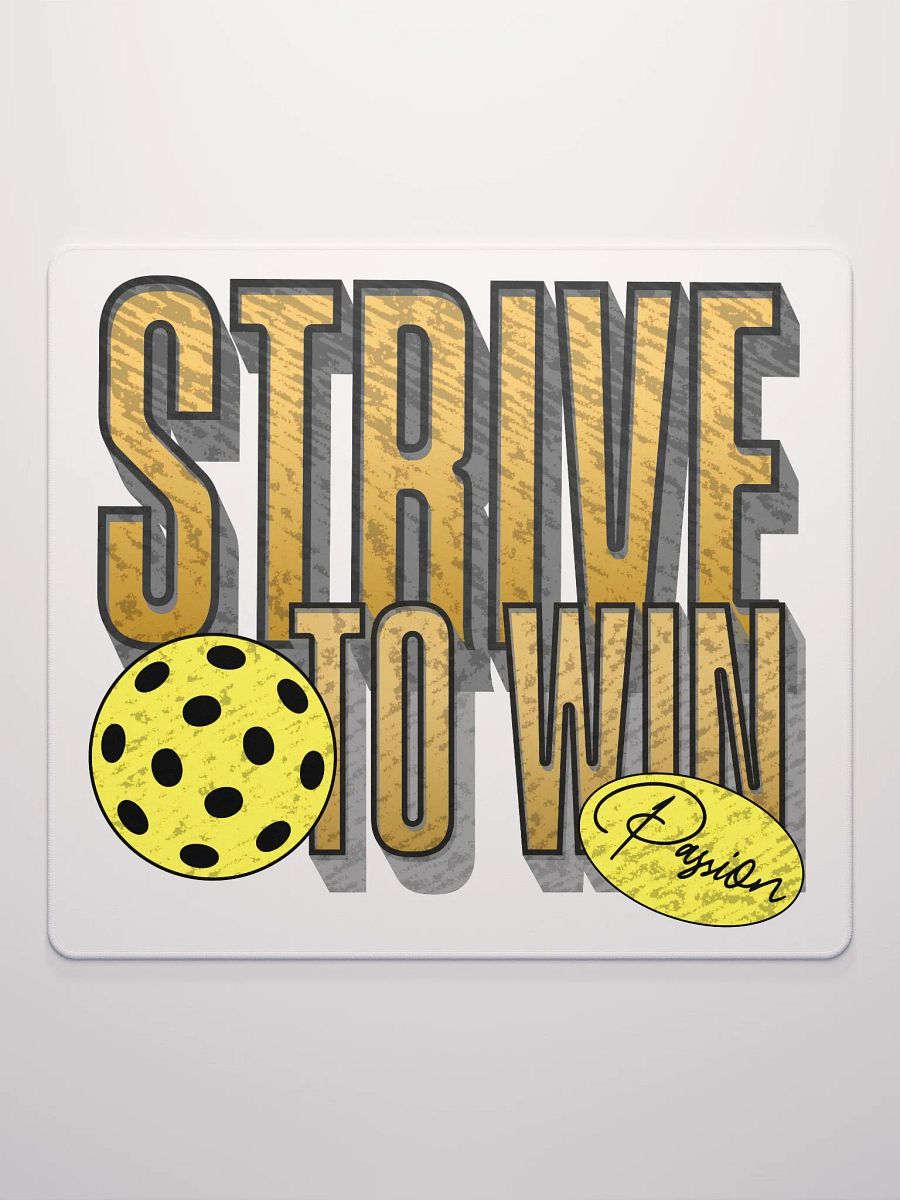Strive To Win Pickleball Passion Gaming Mouse Pad product image (2)