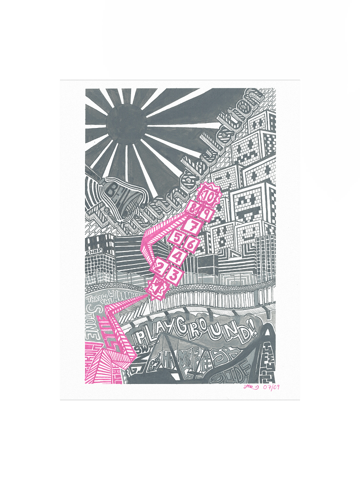 Hop Scotch (Poster Print) product image (1)