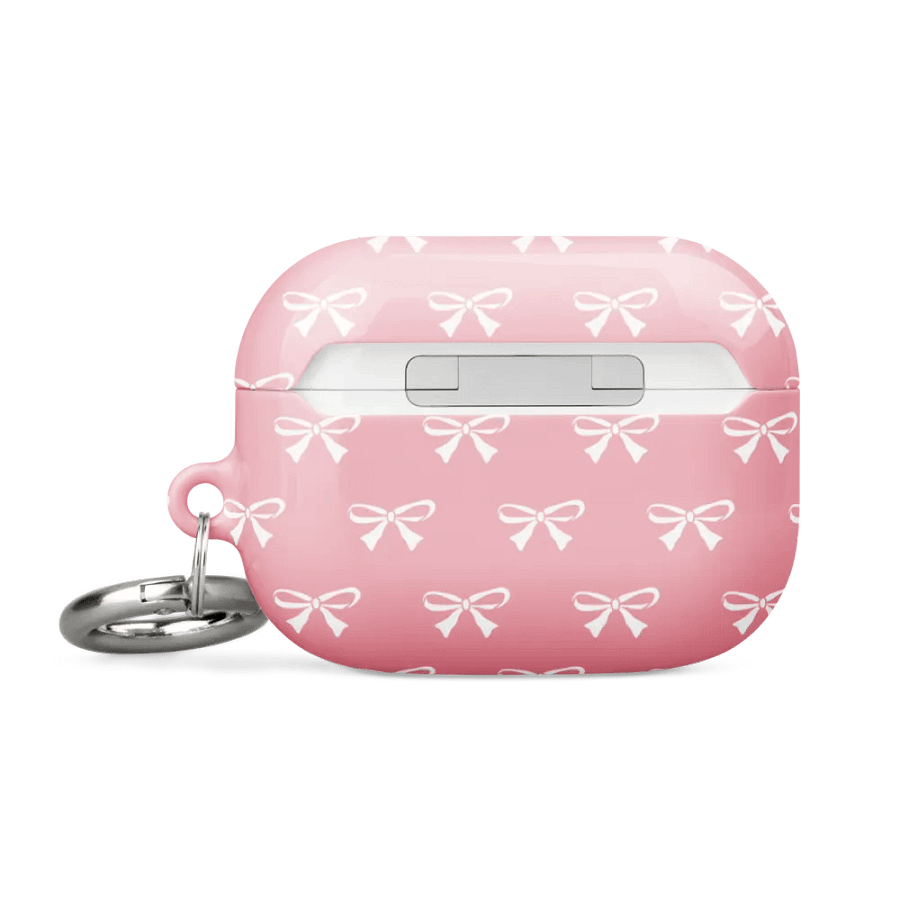 Light Summer Pink Bow Case for AirPods product image (3)
