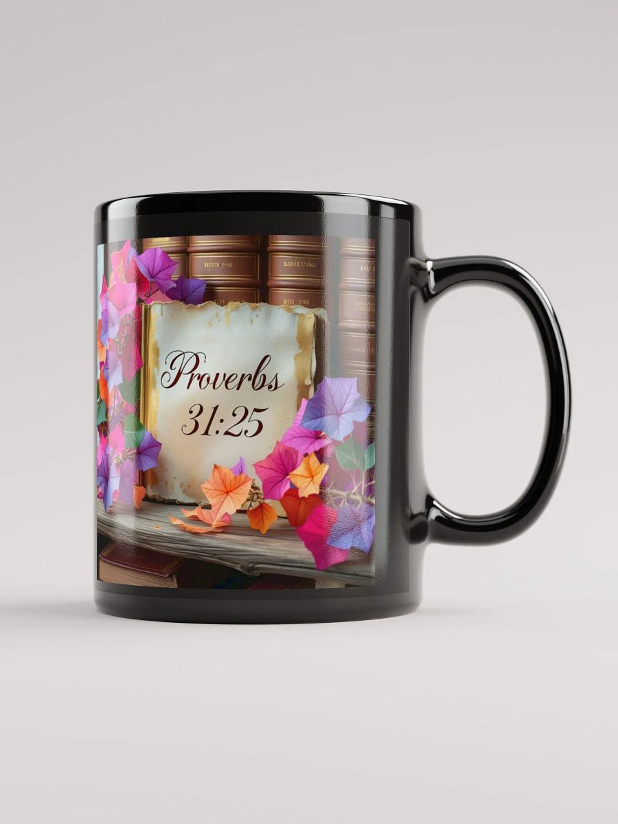 Proverbs 31:25 Floral Mug product image (11)