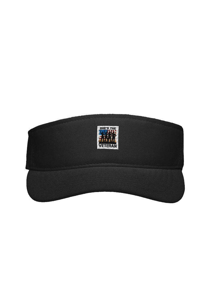 She’s The Veteran Flexfit Visor product image (2)