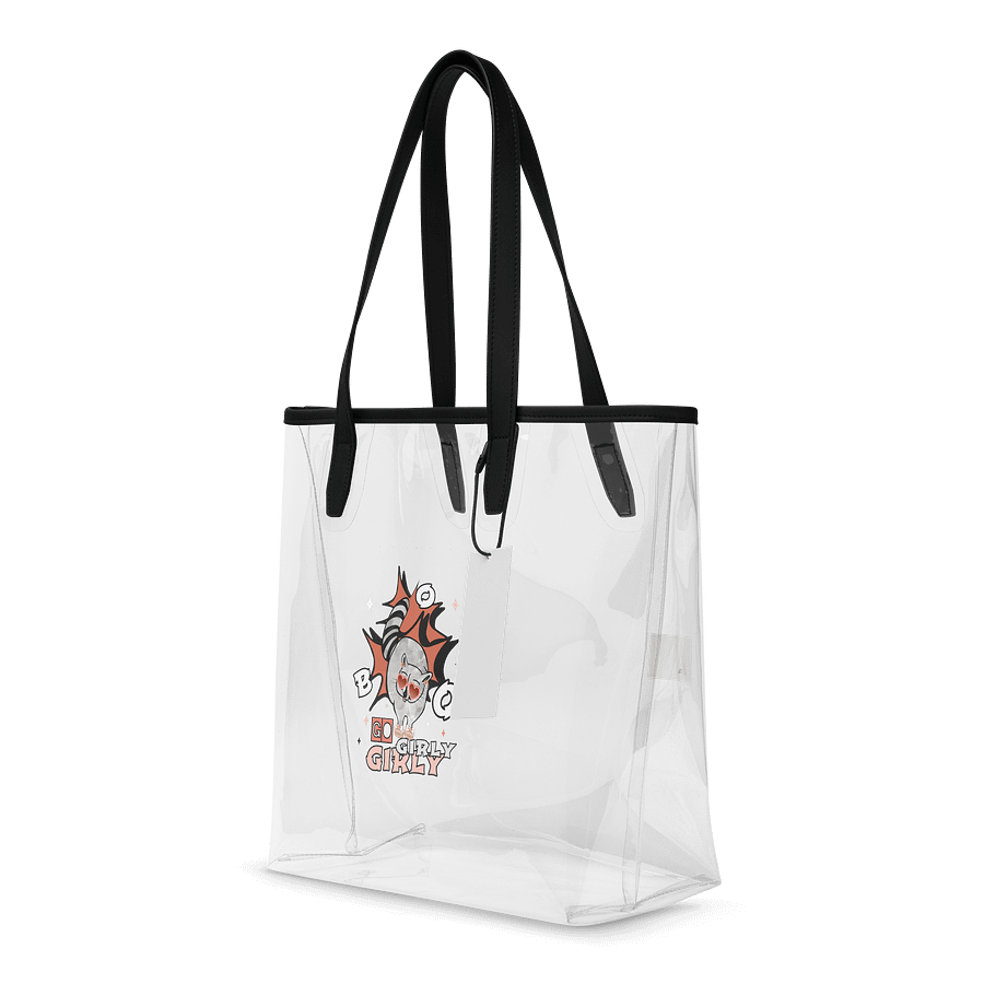 Whimsical Raccoon Clear Tote Bag product image (4)