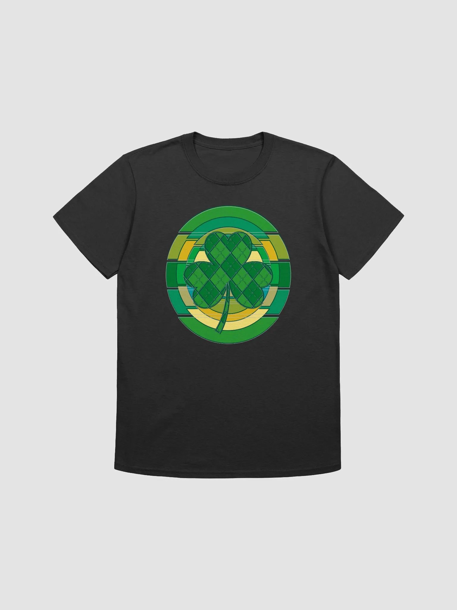 Lucky Clover Bullseye Unisex T-Shirt product image (2)