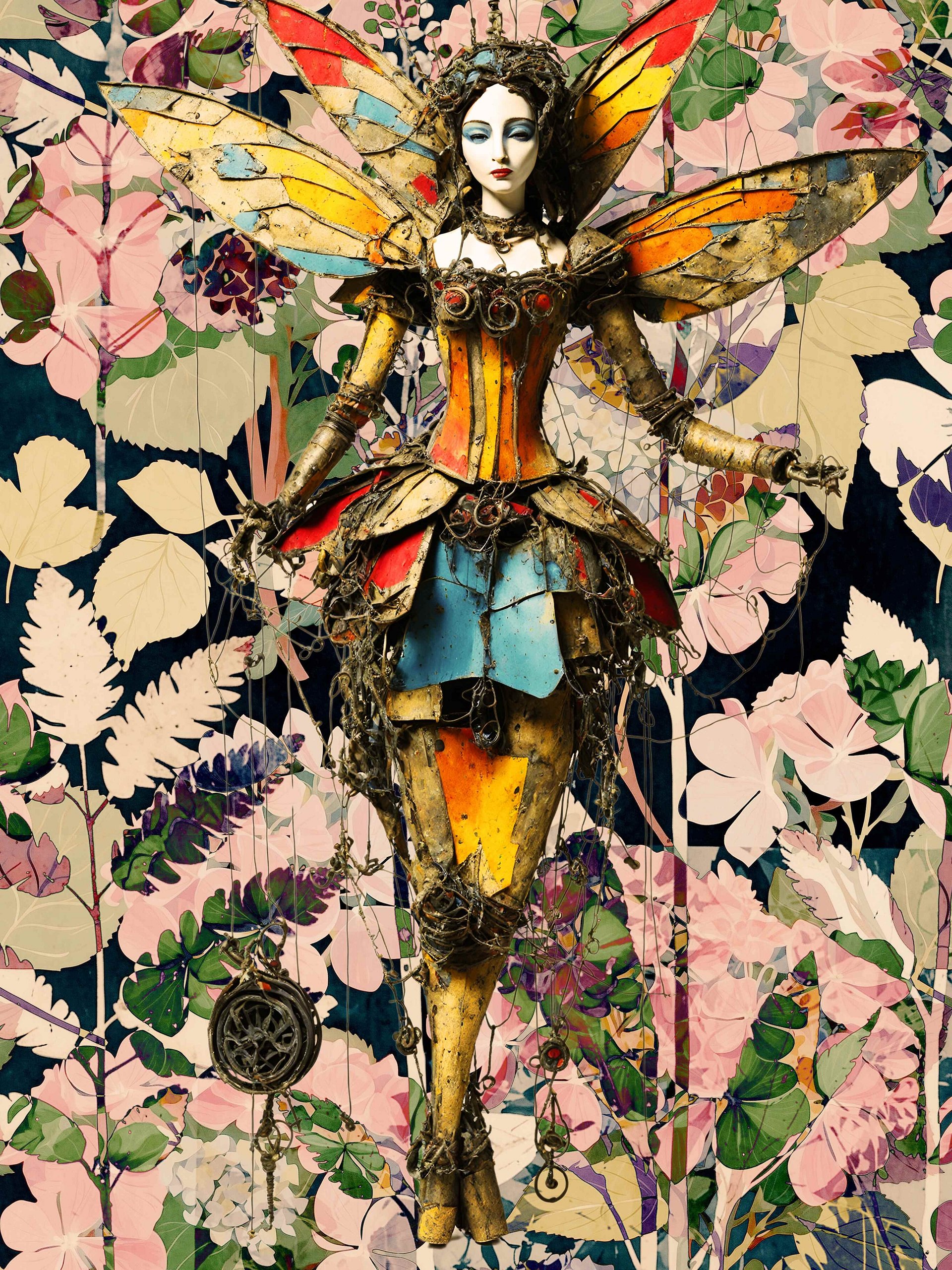 Whimsical Fairy Marionette Matte Poster product image (1)