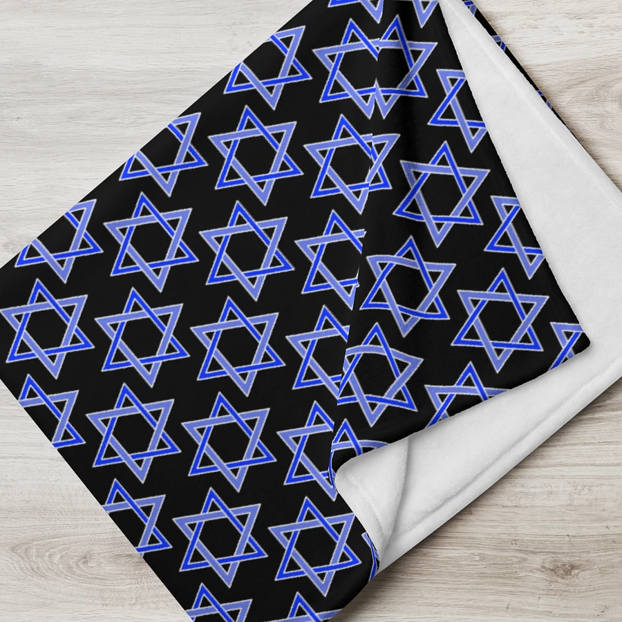 Star of David Blanket (Dark) product image (9)