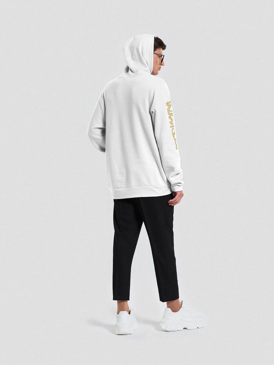 T4P Hoodie White/Goldenrod (Bella+Canvas Supersoft) product image (6)