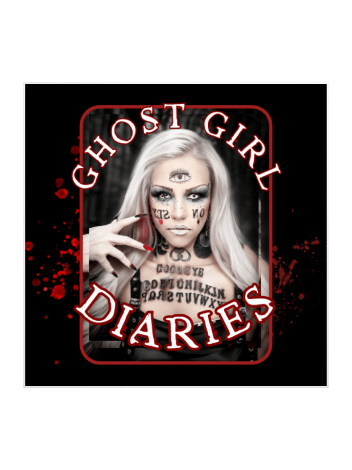 Ghost Girl Diaries Official Logo Sticker product image (3)