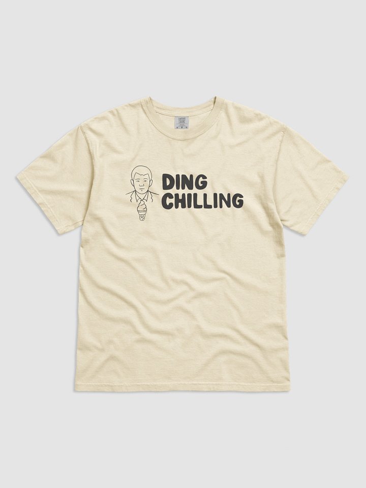 Ding Chilling [4b2] – Funny Chess Meme Design | Black Line Art for Light Colors | T-Shirt product image (6)