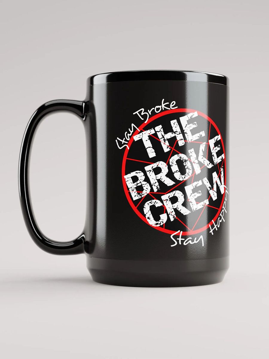 Broke Black mug product image (6)