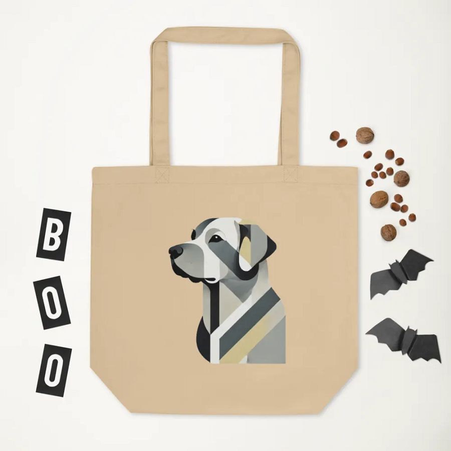 Labrador Geometric Art Tote Bag product image (6)