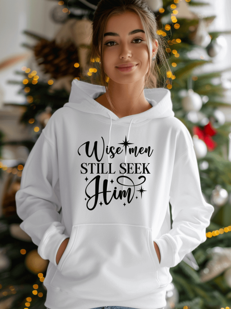 Wise Men Still Seek Him Christmas Hoodie product image (1)